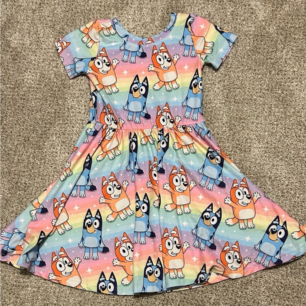 Bluey Dress Size 5/6